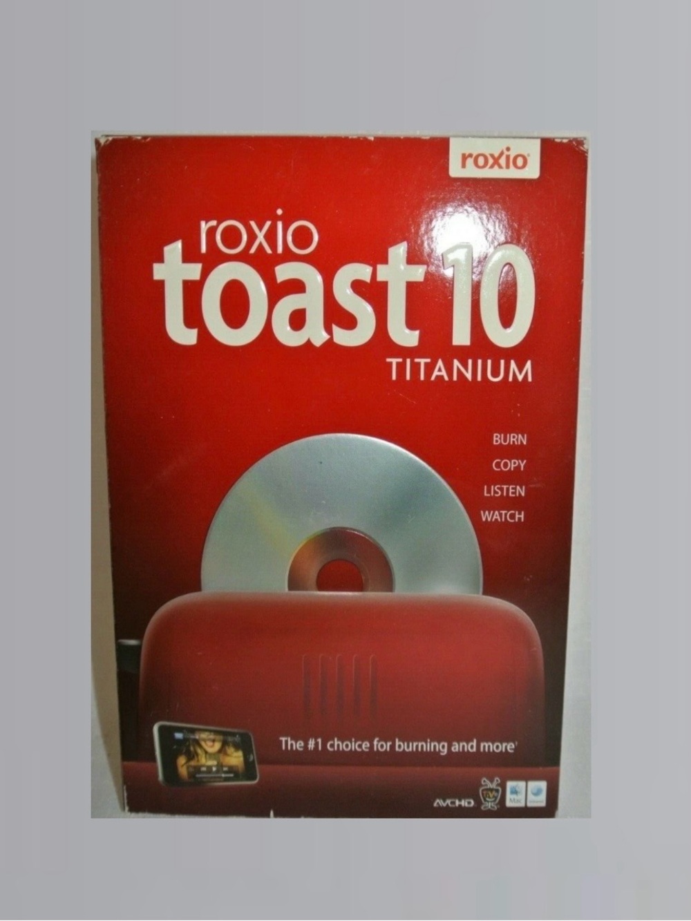 Roxio Toast 10 Titanium Software - Lifetime Key For Mac